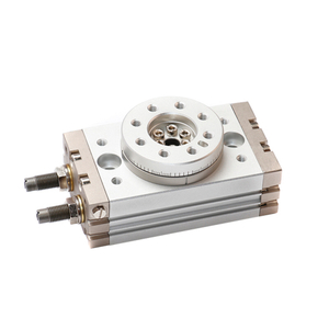 MSQ series 180 degree magnet switch type rotary table with adjustable angle screw