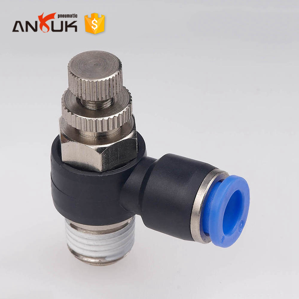 JSC series compact speed control joint push to connector 