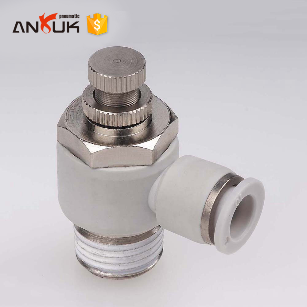 JSC series compact speed control joint push to connector 